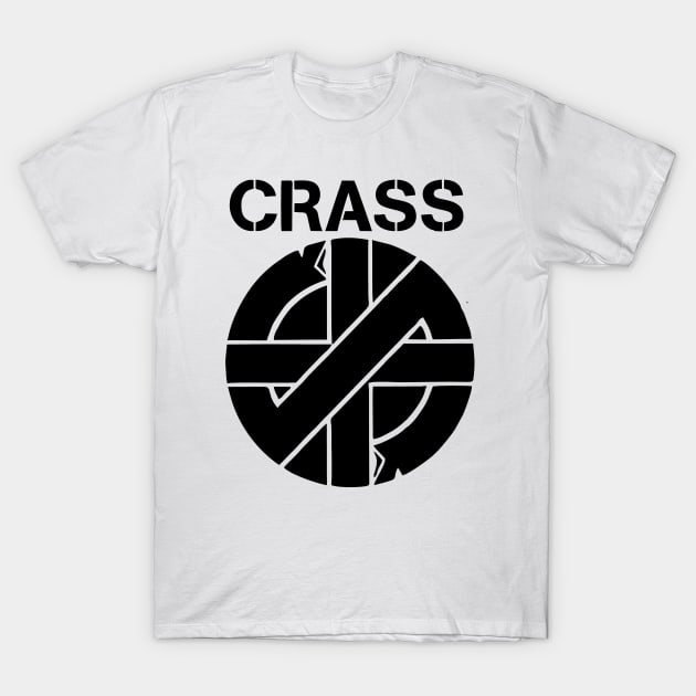 Crass Punk T-Shirt by mailtires